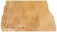 vidaXL Blat stołu, 50x40x2,5 cm, naturalna krawędź, lite drewno mango 3