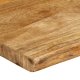 vidaXL Blat stołu, 50x40x2,5 cm, naturalna krawędź, lite drewno mango 5