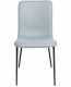 Beliani Zestaw 4 krzeseł do jadalni GLENDIVE Błękitny 5