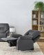 Beliani Rozkładany fotel BERGEN II Ciemnoszary 4