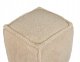 Beliani Puf 40 x 40 x 40 cm jasnobrązowy ALIPUR 4