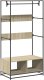 vidaXL Szafa, dąb sonoma, 90x50x180 cm, materiał drewnopochodny 1