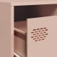 vidaXL Szafka RTV, różowa, 202x39x43,5 cm, stal walcowana na zimno 9