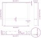 vidaXL Nogi do stolika kawowego, naturalna stal, 2 szt., 50x(42-43) cm 9