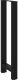 vidaXL Nogi do stolika kawowego, czarne, 2 szt., 50x(110-111) cm, stal 4