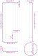 vidaXL Nogi do stolika kawowego, czarne, 2 szt., 50x(110-111) cm, stal 10