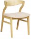Beliani Zestaw 2 krzeseł do jadalni MAROA Drewno Jasnobeżowy 4