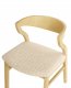 Beliani Zestaw 2 krzeseł do jadalni MAROA Drewno Jasnobeżowy 7