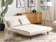 Beliani Sofa rozkładana 2-osobowa jasnobeżowa VESTFOLD 4