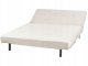 Beliani Sofa rozkładana 2-osobowa jasnobeżowa VESTFOLD 6