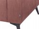 Beliani Sofa 3-osobowa burgundowa ANGE 11
