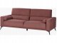 Beliani Sofa 3-osobowa burgundowa ANGE 5