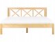 Beliani Łóżko Drewno TANNAY 180 x 200 cm Jasnobrązowy 4