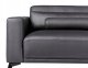 Beliani Sofa 3-osobowa czarna ANGE 8