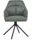 Beliani Zestaw 2 krzeseł do jadalni Obrotowy MIRA Zielony 4