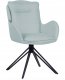 Beliani Zestaw 2 krzeseł do jadalni Obrotowy AVELAR Miętowy 6