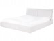 Beliani Łóżko Boucle VINAY 180 x 200 cm Biały 4