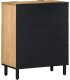 vidaXL Komoda Brązowa 60x33x75 cm Drewno lite Mango 5