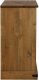 Komoda HALDEN 2 Drzwi przesuwne 112x40x80 cm Drewno lite Lumarko! 4