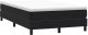 vidaXL Łóżko Box Spring bez materaca Czarne 120x210 cm Aksamit 1