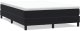 vidaXL Łóżko Box Spring bez materaca Czarne 160x220 cm Aksamit 2