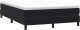 vidaXL Łóżko Box Spring bez materaca Czarne 160x220 cm Aksamit 3