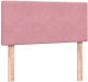 vidaXL Łóżko kontynentalne z materacem, różowe, 80x220 cm 6