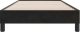 vidaXL Łóżko Box Spring bez materaca Czarne 90x210 cm Aksamit 5
