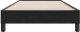 vidaXL Łóżko Box Spring bez materaca Czarne 100x210 cm Aksamit 5