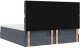 vidaXL Rama łóżka otomana z materacami, szara, 200x200 cm, aksamit 9