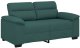 vidaXL Sofa 2-osobowa Ciemnozielona 120 cm Tkanina 2