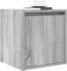 vidaXL Szafki nocne ścienne 2 szt. Szary Sonoma 38x34x40 cm 4