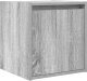 vidaXL Szafki nocne ścienne 2 szt. Szary Sonoma 38x34x40 cm 5