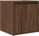 vidaXL Szafka nocna ścienna Brązowy Dąb 38x34x40 cm 2