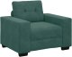 vidaXL Sofa Fotel Ciemnozielony 60 cm Aksamit 2