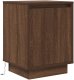 vidaXL Szafka nocna z oświetleniem LED, brązowy dąb, 38x34x50 cm 3
