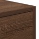 Szafka RTV Brązowy Dąb 60x31x25,5 cm Drewno klejone Lumarko! 9