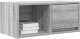 vidaXL Szafka RTV Szara Sonoma 60x31x25,5 cm Drewno klejone 4