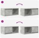 vidaXL Szafka RTV Beton Szary 60x31x25,5 cm Drewno klejone 9