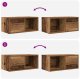 vidaXL Szafka RTV Stare drewno 60x31x25,5 cm Drewno klejone 9