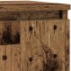 vidaXL Komoda z szufladą Stare drewno 71x35x65 cm Drewno klejone 10