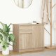 vidaXL Komoda z szufladą Dąb Sonoma 71x35x65 cm Drewno klejone 1