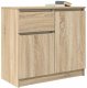 vidaXL Komoda z szufladą Dąb Sonoma 71x35x65 cm Drewno klejone 4