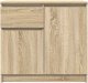 vidaXL Komoda z szufladą Dąb Sonoma 71x35x65 cm Drewno klejone 6