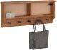 vidaXL Wieszak ścienny na ubrania SANDNES 87x12x35cm Drewno lite Sosna 1