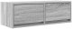 vidaXL Szafka RTV Szara Sonoma 80x31x25,5 cm Drewno klejone 2