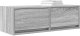 vidaXL Szafka RTV Szara Sonoma 80x31x25,5 cm Drewno klejone 4