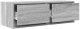vidaXL Szafka RTV Szara Sonoma 80x31x25,5 cm Drewno klejone 5