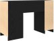 Biurko vidaXL Czarne 120 cm x 42 cm 8