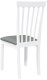 vidaXL Krzesła do jadalni z poduszkami 2 szt. Białe lite drewno gumowe 7